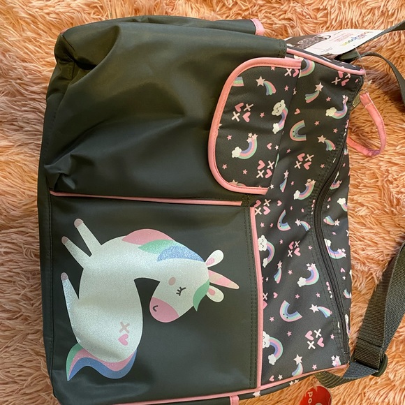 Baby Boom Handbags - Baby Boom Glitter Unicorn Baby Bag